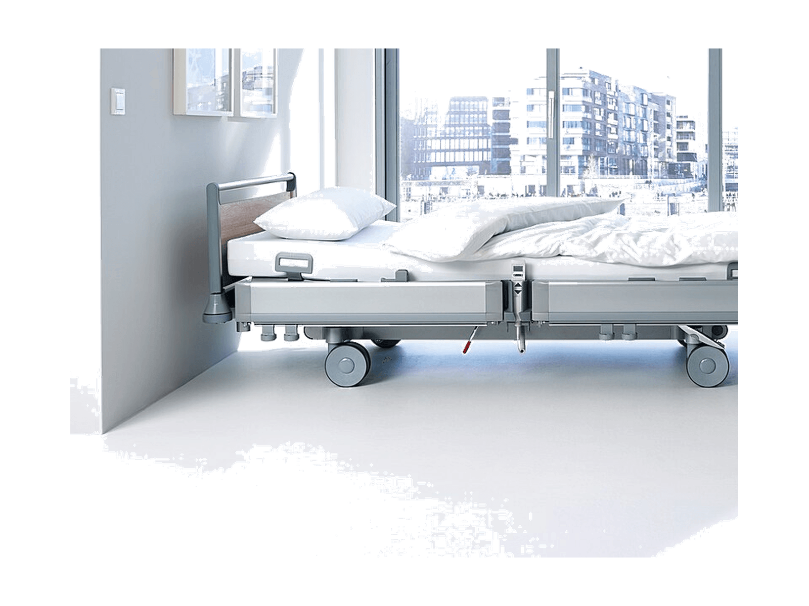 Hospital bed and ward equipment